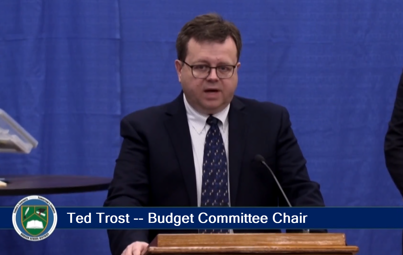 Ted Addressing the Deliberative Session